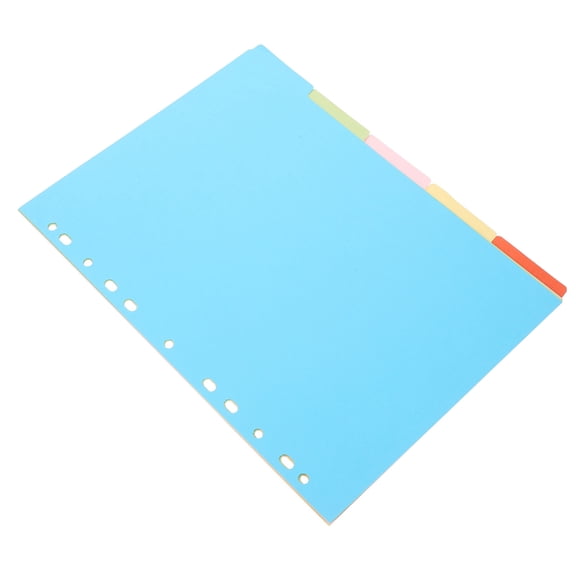 GOOHOCHY index dividers Binder Dividers Paper Assorted Office Use 5 Sheets