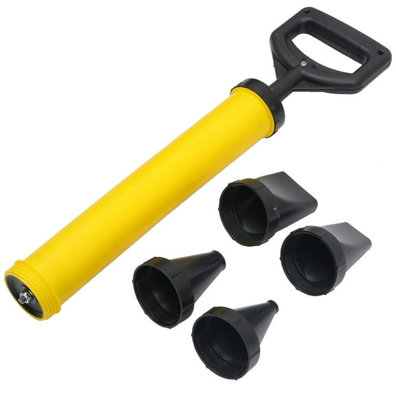GOOHOCHY Yellow ABS Cement Grout Applicator Device for Home Use with Comfortable Handle and Wide Application 1 Set