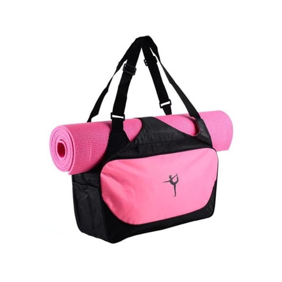 GOOHOCHY Yoga Gym Bag for Men and Women, Sports Backpack with Mat Holder, Travel and Fitness Carrying Bag