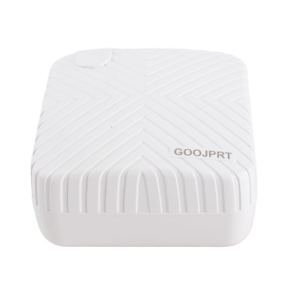 GOOJPRT P6 Portable Bluetooth Mini Thermal Printer 203DPI Inkless Pocket Label Maker with 1000mAh Battery for Android iOS Windows PC, White