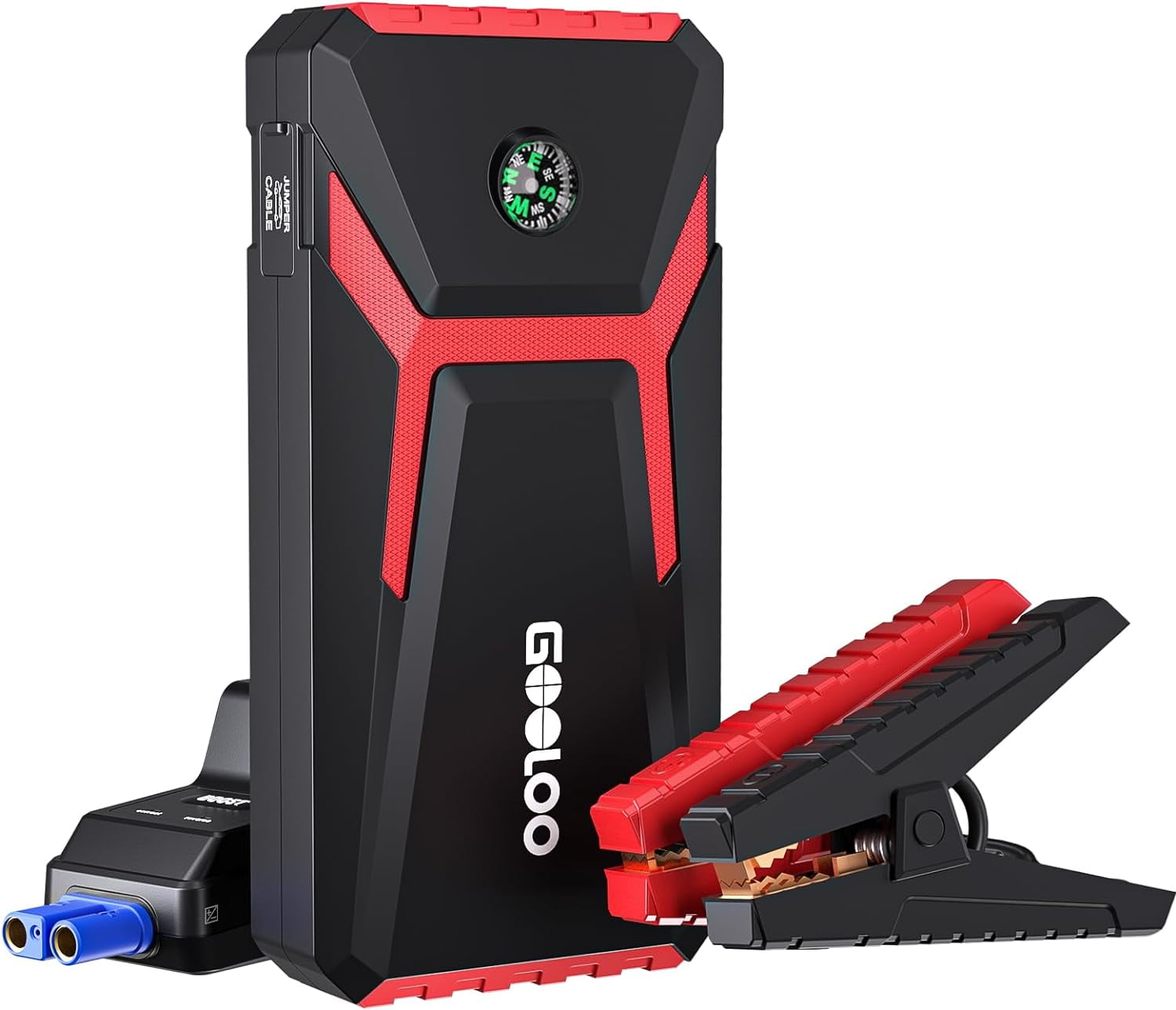 GOOLOO 2000A Car Battery Jump Starter(up to 6.0L Gas and 4.0L  Diesel),GE2000 12V Portable Jump Box with Quick Charge in & out - Walmart. com