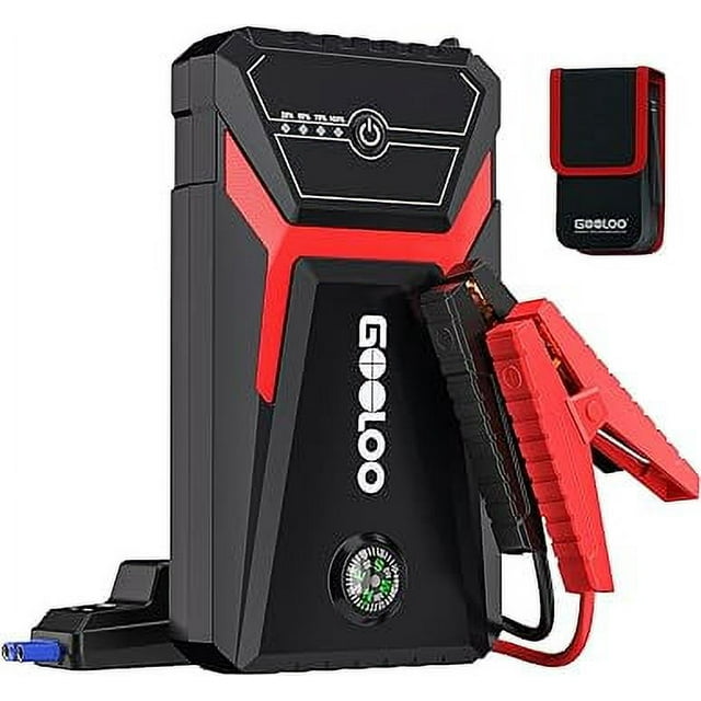 GOOLOO Car Jump Starter,1500A Peak 12V Portable Battery Jumper Box with