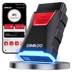 GOOLOO DS200 OBD2 Scanner Bluetooth-Full System OBD2 Scanner Diagnostic Tool with ABS/SRS,code reader for car vehicles, Bi Directional, AutoVIN, 8 Maintenance Resets for iPhone & Android