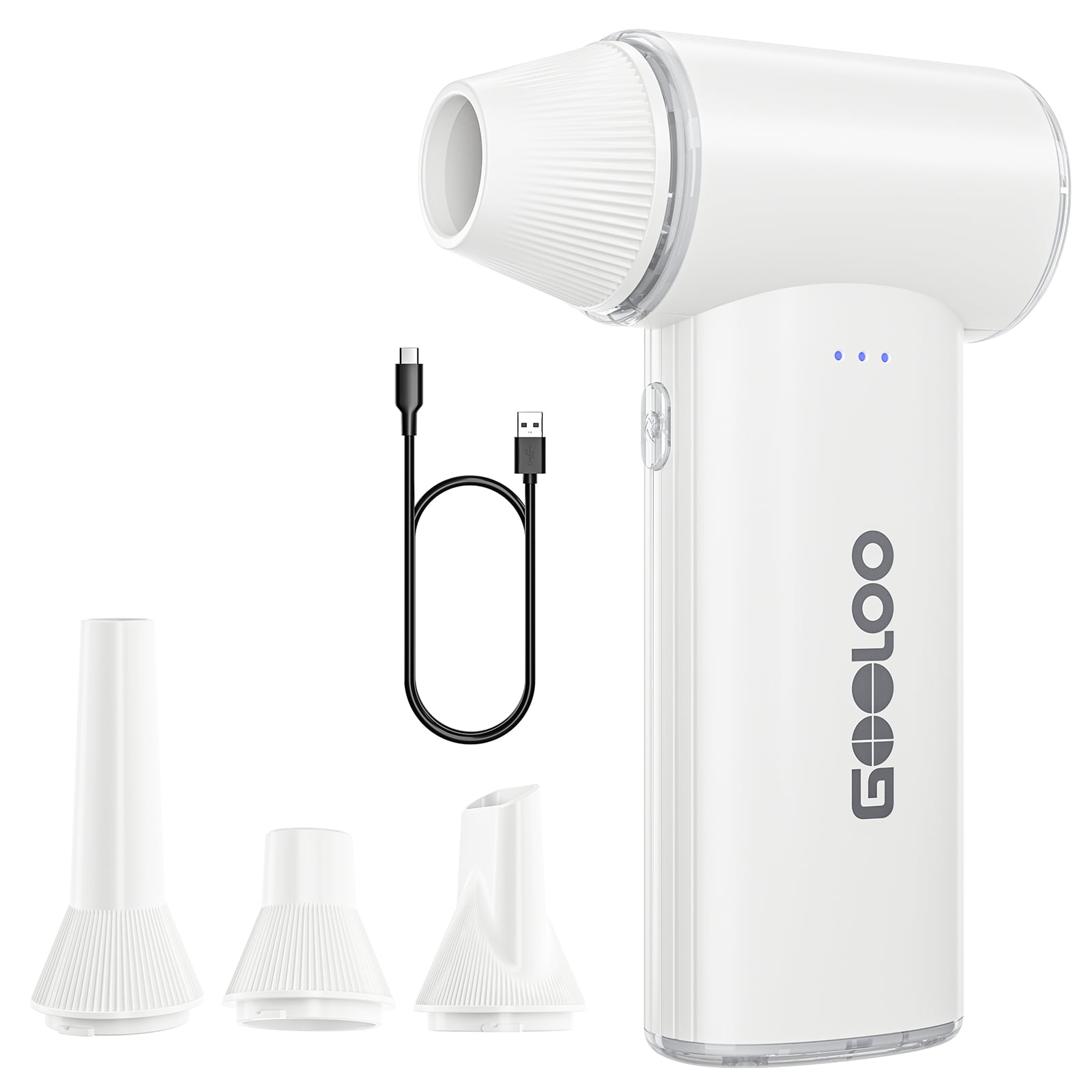 Walmart exclusive discounts  GOOLOO F3 Cordless Compressed Air Duster – 150,000 RPM High Speed Air Blower,Keyboard and Car Interior Cleaner,Turbo Power for PC Laptop Camping Gear,3 Speed Settings,Beige