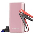 thumbnail image 1 of GOOLOO GE2000 2000A Portable Jump Starter for Up to 8.0L Gas & 6.0L Diesel Engines, SuperSafe Protection, Compact Car Battery Starter Pack with LCD Display & LED Light Pink, 1 of 12