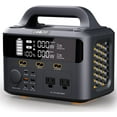thumbnail image 1 of GOOLOO GTX300 Portable Power Station, 300Wh Solar Generator with 110V/300W Pure Sine Wave AC Outlet ,60W USB-C PD Output Backup Power Supply, 1 of 7