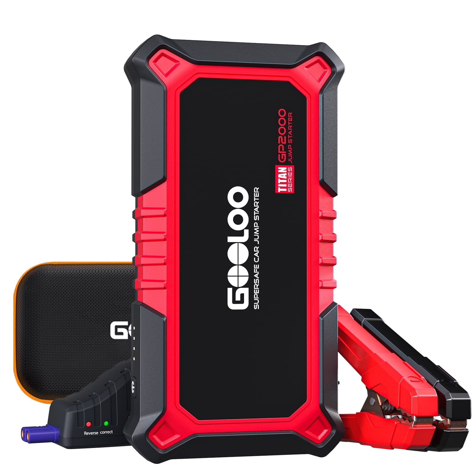 GOOLOO Jump Starter,2000A Peak 12V Car Battery Jumper Box (Up to 8.0L