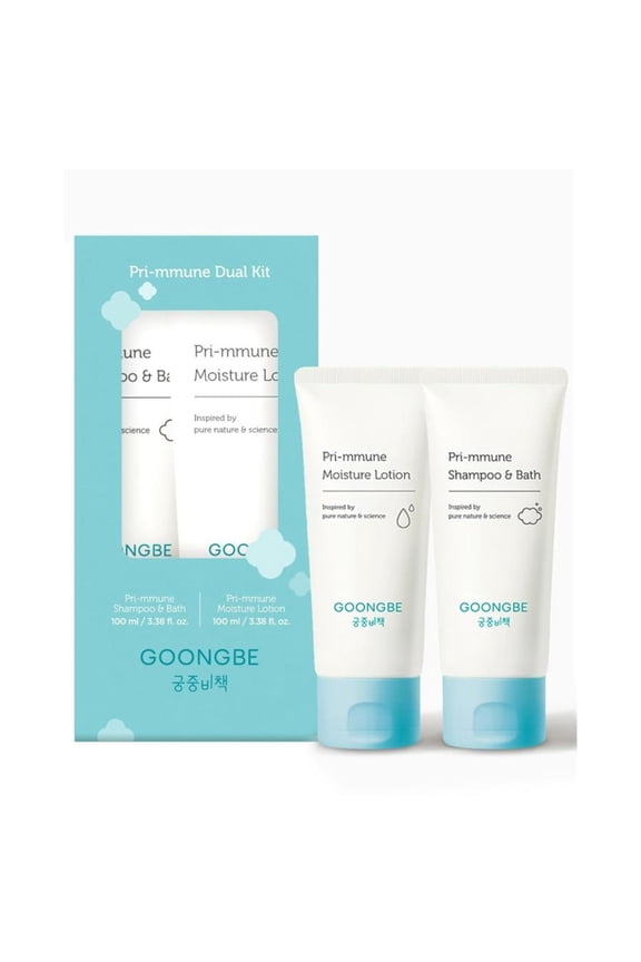 Dual Kit Primmune Shampoo & Bath 100ml + Moisture Lotion 100ml