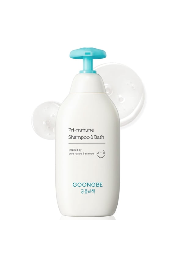Primmune Baby 2in1 Shampoo & Bath, 350ml (TearFree)