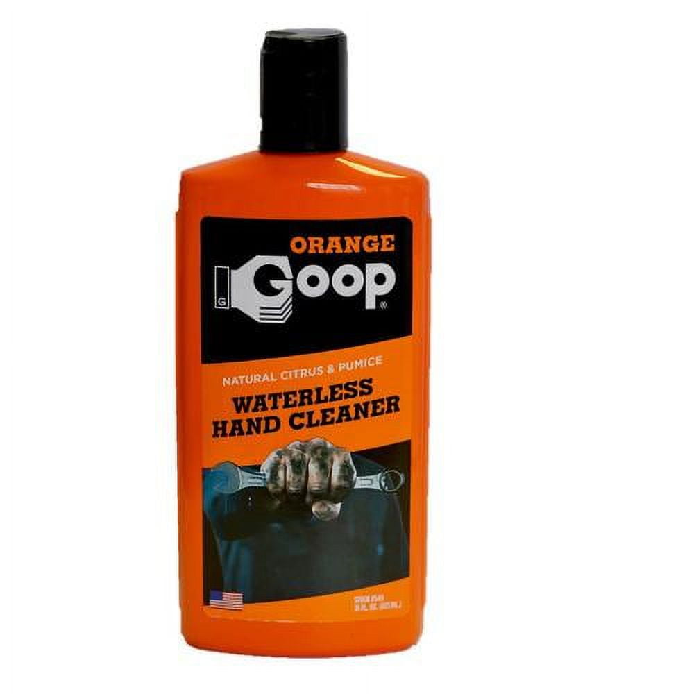 GOOP MultiPurpose Hand Cleaner Orange Citrus Scent Waterless Hand