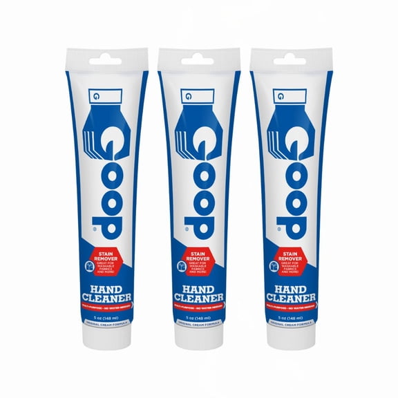 GOOP Original Multi-Purpose Waterless Hand Cleaner and Stain Remover - 5 oz Tube (Pack of 2)