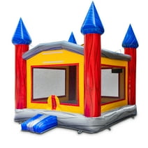 GOOSH 13' Wx 16' D Inflatable Water Bounce House with Slide, Kids Bounce House Inflatable Jumper Bounce House with Large Jumping Area, Kids Inflatable Bouncer for Indoor Outdoor Party Fun