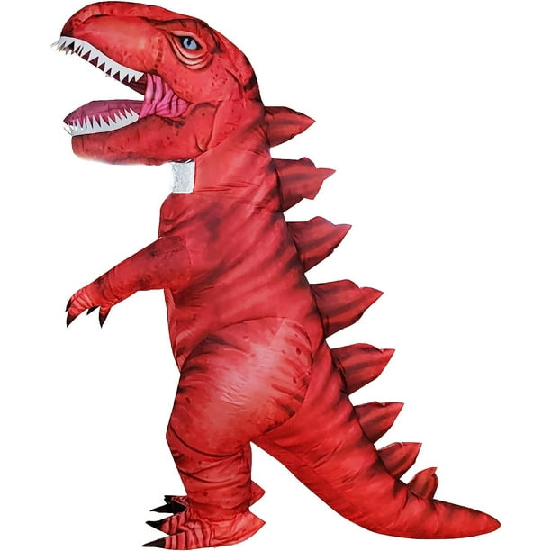 GOOSH 72 Inch Adult Dinosaur Costumes Inflatable Trex Costume Adult