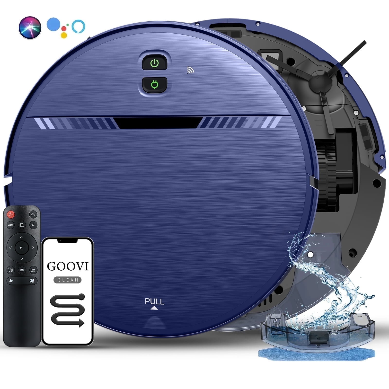 GOOVI 2-in-1 Robot Vacuum Cleaner with Mopping Function India Ubuy