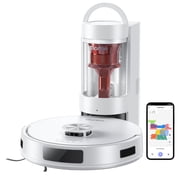 GOOVI Robot Vacuum and Mop Combo with Bagless Self Emptying Station, 18000Pa Suction LiDAR Navigation Robotic Cleaner, Perfet for Pet Hair, Carpet & Hard Floor