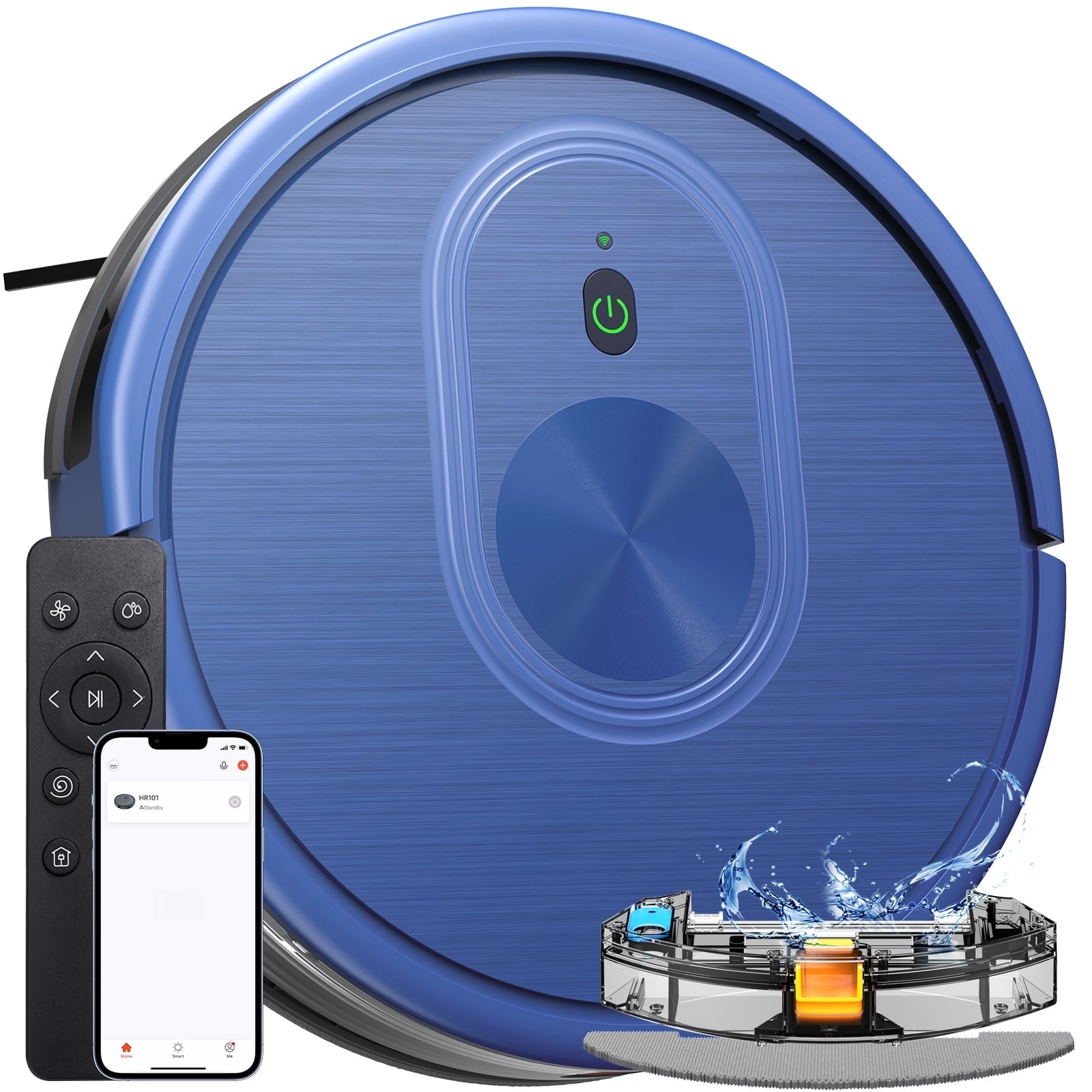 GOOVI Robot Vacuum, Robot Vacuum Cleaner and Mop 2 in 1 Mopping Robotic