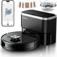 thumbnail image 1 of Robot Vacuum and Mop 11500pa Suction Robotic Cleaner with Laser Home Mapping and 85 Days Self Empty Station Pet Friendly Anti-Tangle, 1 of 10