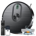 thumbnail image 1 of GOOVI Robot Vacuum and Mop Combo 6500Pa Suction Robotic Cleaner with Gyro Inertial Navigation, Self-Charging, Ideal for Hard Floor, Carpet, Pet Hair, 1 of 10