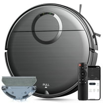 GOOVI Robot Vacuum and Mop Combo, Robotic Vacuum Cleaner with Schedule, Wi-Fi/App/Remote, Self-Charging, Slim, Ideal for Hard Floor, Pet Hair