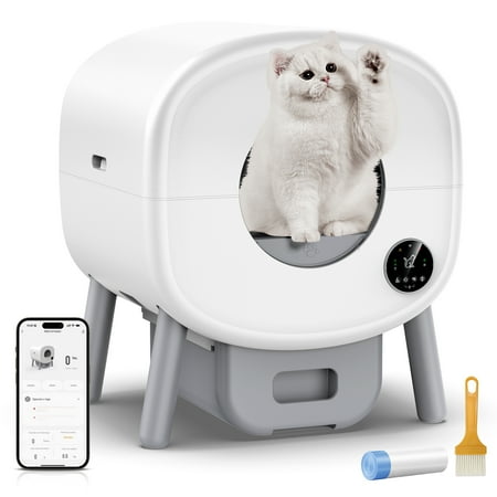GOOVI Smart Self-Cleaning Cat Litter Box – Automatic & App-Controlled