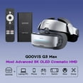 thumbnail image 1 of GOOVIS G3 Max 5K OLED 3D Cinematic Head Mounted Display with D4 Media Player, 1 of 12