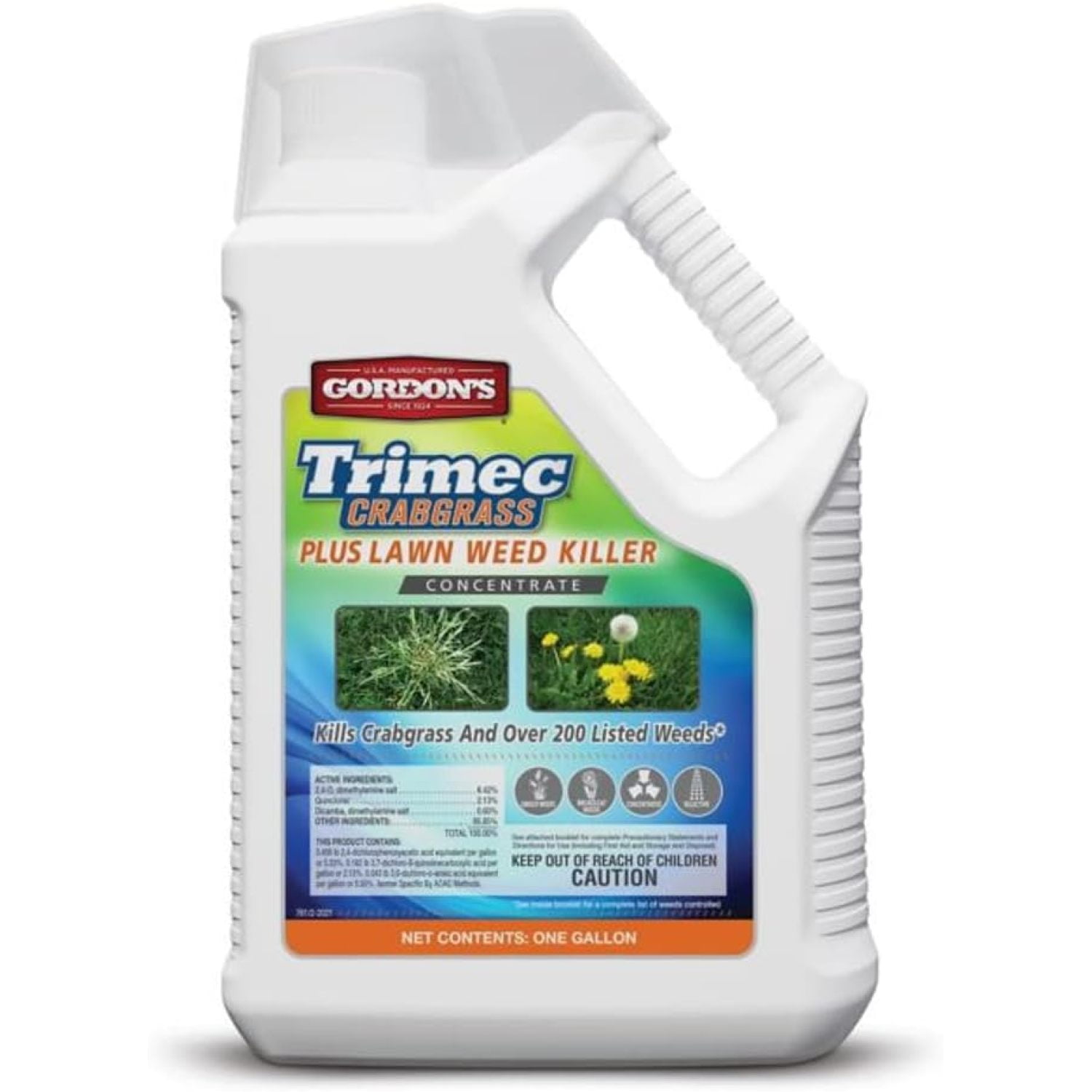 GORDON'S Trimec Crabgrass Plus Lawn Weed Killer Concentrate, 1 Gallon, 761200