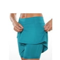 thumbnail image 1 of GORHGORH Women Tennis Skirts Athletic Fit Solid Color Running Workout Culottes Lounge Sweatpant, 1 of 2