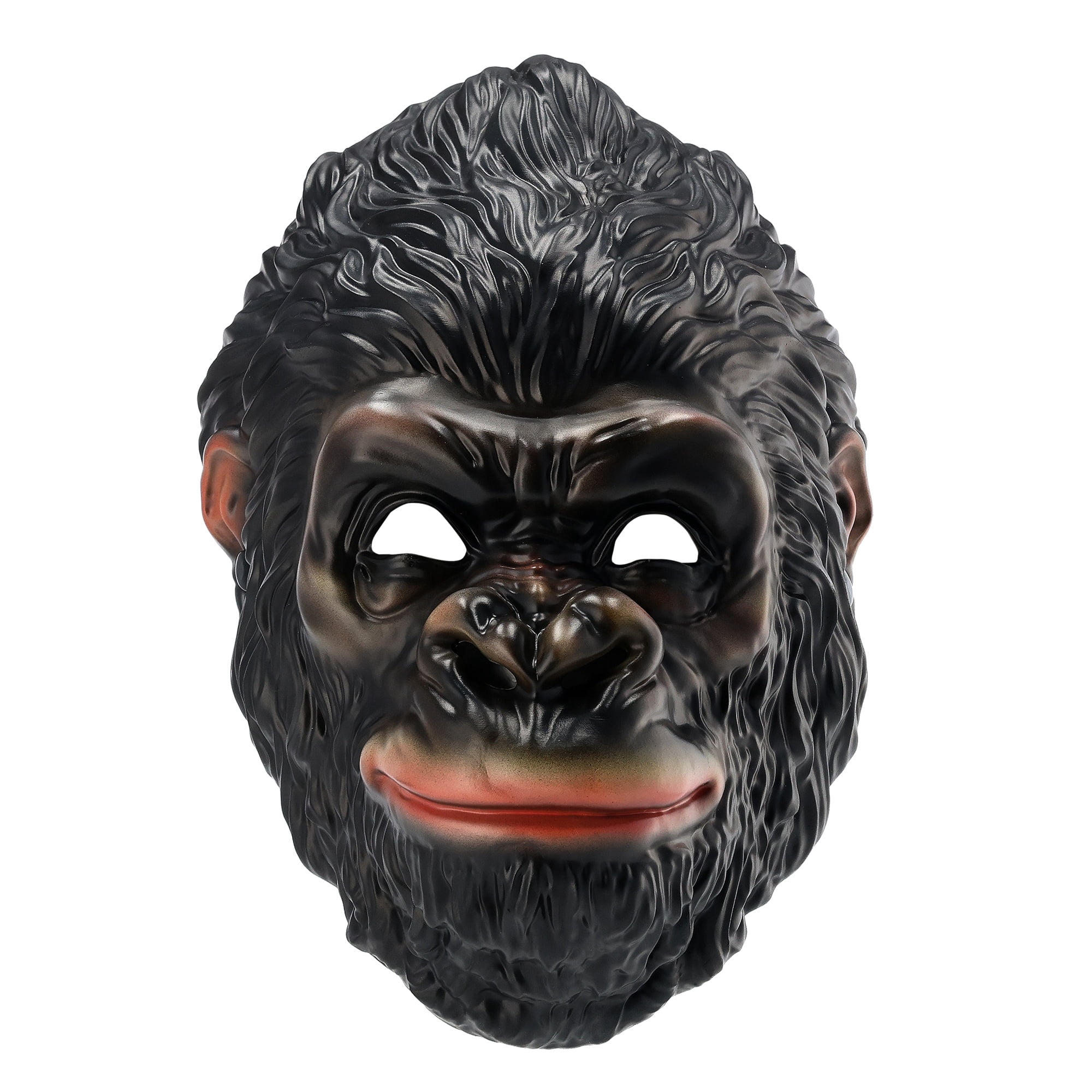Gorilla Mask Costume Accessory for Adults, Black, Halloween by Way To Celebrate