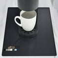 thumbnail image 1 of GORILLA GRIP Coffee Mat, Waterproof Heat-Resistant Silicone Espresso Accessories, 10x14, Black, 1 of 9