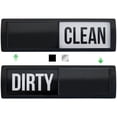 thumbnail image 1 of GORILLA GRIP Dishwasher Magnet Clean Dirty Sign, Optional Adhesive for Non-Magnet Surfaces, Black, 1 of 10