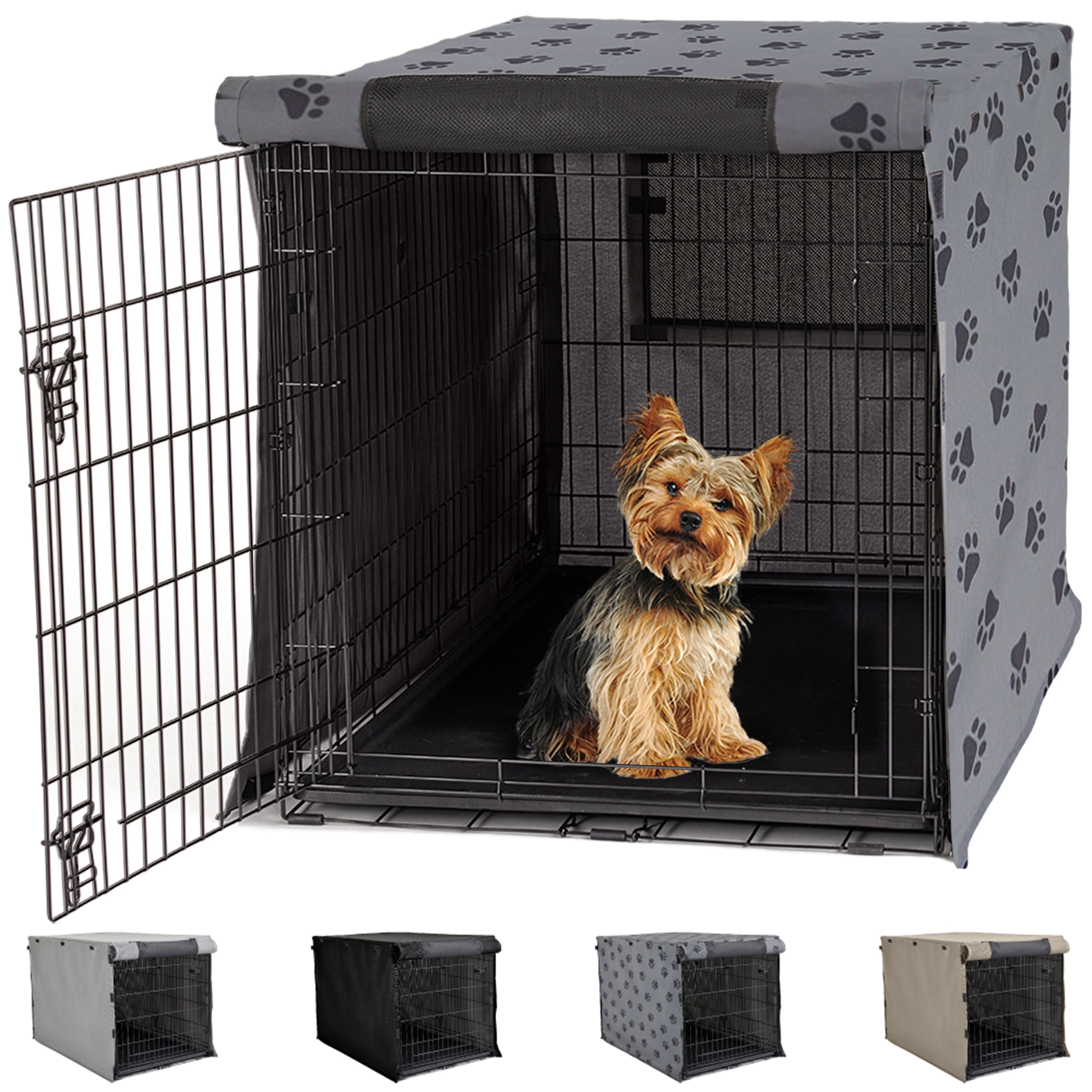 GORILLA GRIP Dog Crate Cover, Fits 24