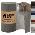 thumbnail image 1 of GORILLA GRIP Drawer Shelf Liner, Non-Adhesive Liners for Kitchen Pantry Cabinets, Easy Install, 12"x30', Gray, 1 of 10