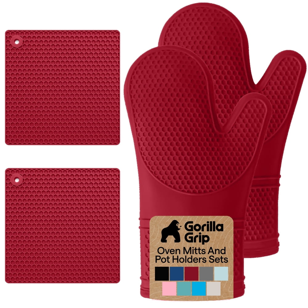 Gorilla Grip Oven Mitts and Potholder