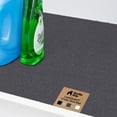 thumbnail image 1 of GORILLA GRIP LeakGuard Under Sink Mat, Waterproof Shelf Liner, Non-Adhesive, 24x30 Charcoal, 1 of 9