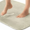 thumbnail image 1 of GORILLA GRIP Memory Foam Bath Rug, Machine Washable, Bath Rugs for Bathroom Floor, 24x17 Mat, Champagne, 1 of 8