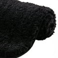 thumbnail image 1 of GORILLA GRIP Premium Bath Rug, Soft, Thick Bathroom Mat Rugs, Machine Washable, 24x17, Black, 1 of 10