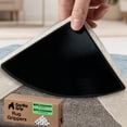 thumbnail image 1 of GORILLA GRIP Rug Gripper Pads Removable Sticky Pad Keeps Rugs Corners from Curling, 7x4 inch, 4 Pack, 1 of 10