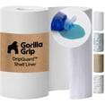 thumbnail image 1 of GORILLA GRIP Shelf Liner for Kitchen Cabinets Non Adhesive 12x240 Inch Drawer Liners DripGuard White, 1 of 10