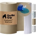 thumbnail image 1 of GORILLA GRIP Shelf Liner for Kitchen Cabinets Non Adhesive 24x240 Inch Drawer Liners DripGuard Beige, 1 of 10