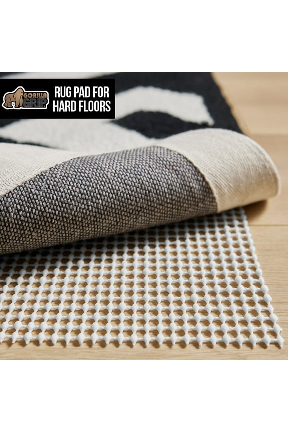 Slip Resistant Rug Gripper Pads for Hard Floors, Keep Rugs in Place, 2x3 Feet