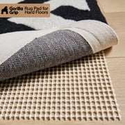 GORILLA GRIP Slip Resistant Rug Gripper Pads for Hard Floors, Keep Rugs in Place, 6x6 Feet Round