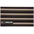 thumbnail image 1 of GORILLA GRIP Striped Doormat, Thick Bristle Door Mat Catches Dirt from Shoes, 24x16, Black Brown Beige, 1 of 9