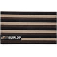thumbnail image 1 of GORILLA GRIP Striped Doormat, Thick Bristle Door Mat Catches Dirt from Shoes, 36x24, Black Brown Beige, 1 of 9