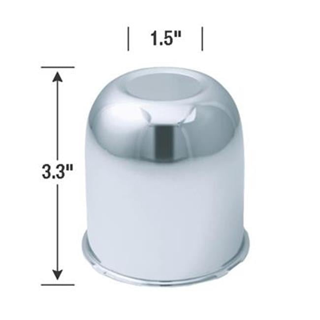 Gorilla Closed Cap Lug Nut Set – 3.195 Inch – HC200 – Chrome Style