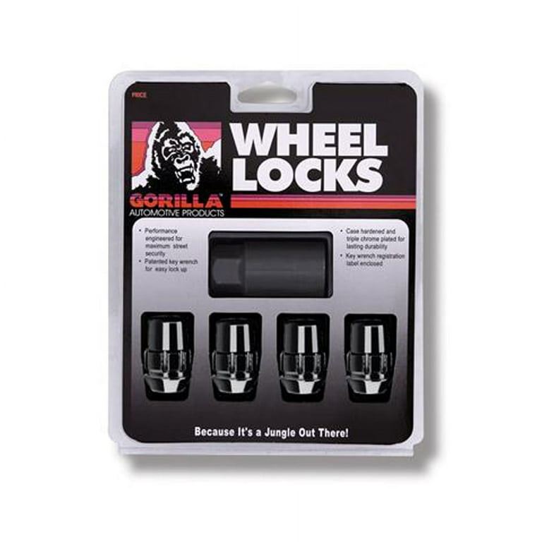 Gorilla Lug Nuts Acorn Bulge 1/2 Heat Treated X-Long (4pk) Gorilla Lug Nuts Acorn Bulge 1/2 Heat Treated X-Long (4pk)