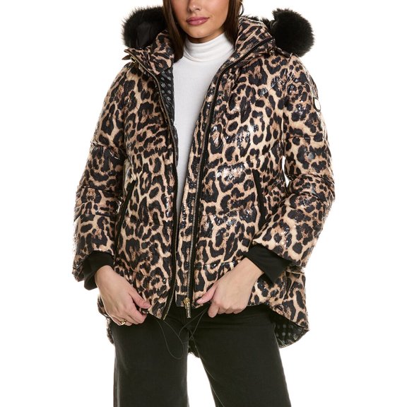 GORSKI womens  Apres-Ski Coat, m, Brown