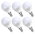 thumbnail image 1 of GOSCHE Light Bulbs,E12 led bulb 6 Watts (60 Watts Equivalent), Warm White 2700K, candelabra led light bulbs, A15 / G45 Shape 6 Pack, 1 of 8