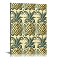 thumbnail image 1 of GOSMITH 16x20 in / 12x16 in Decorative Canvas Print Pineapples Summer Tropical Sweet Fresh Fruit Organic Plant Cozy 16x20 in, 1 of 5