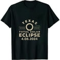 thumbnail image 1 of GOSMITH 2024 Solar Eclipse Texas USA Totality T-Shirt, 1 of 3