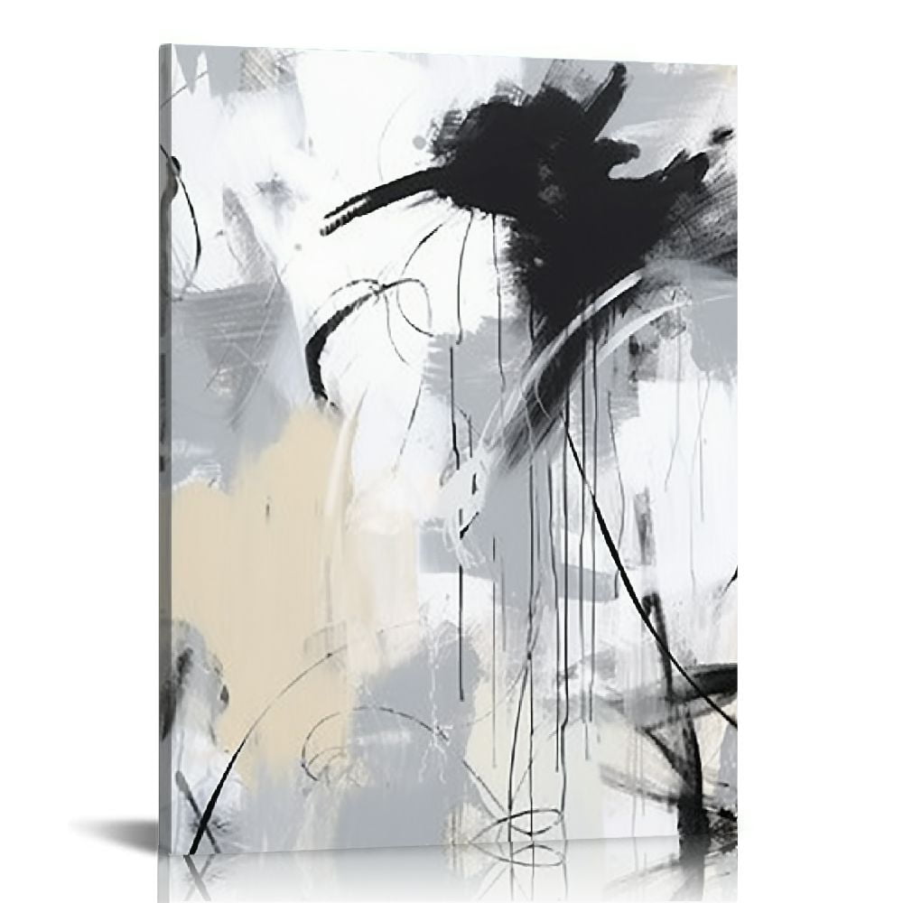 GOSMITH Abstract Canvas Wall Art for Bedroom Bathroom Living Room Wall